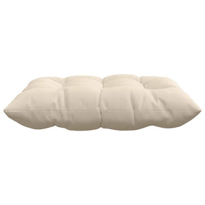 Sitzkissen 4er Set Beige Mikrofaser 40x40 cm