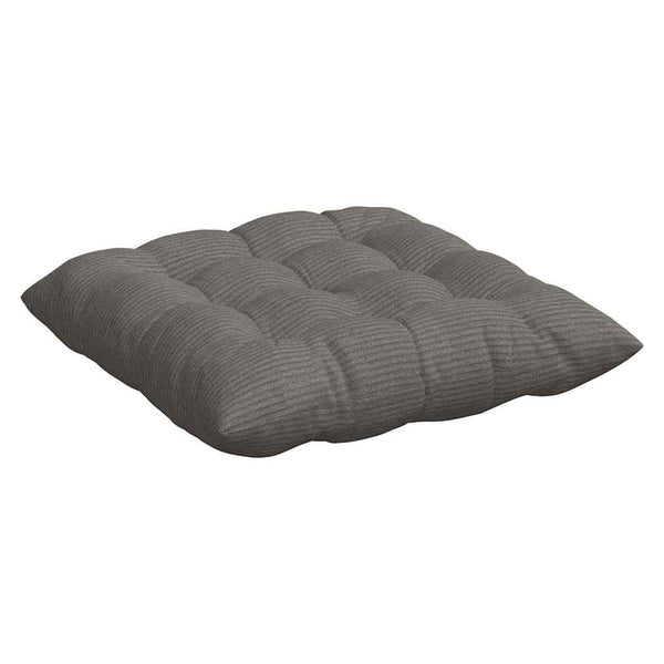 Sitzkissen 4er Set Hellgrau Cord