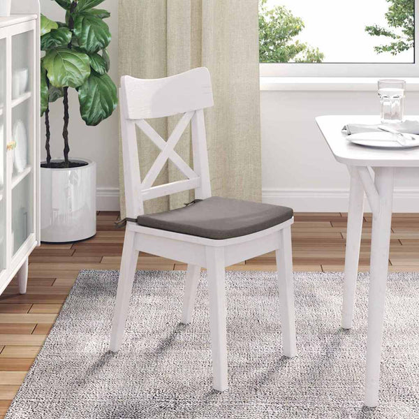 Sitzkissen Taupe 4er Set 40x40 cm