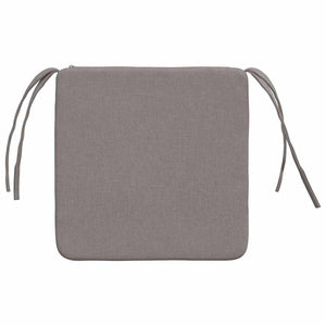 Sitzkissen Taupe 4er Set 40x40 cm