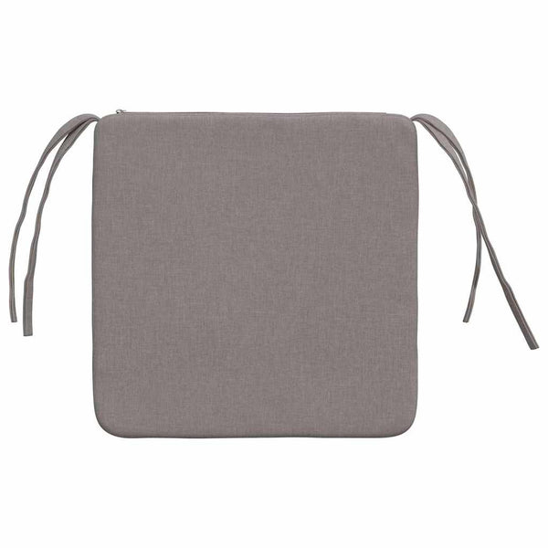 Sitzkissen Taupe 4er Set 40x40 cm