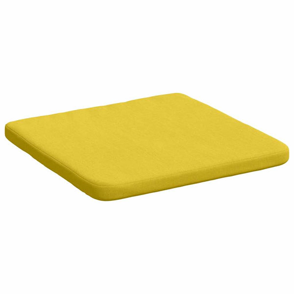 Gelbe Sitzkissen, 4er-Set, 40x40 cm