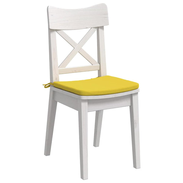 Gelbe Sitzkissen, 4er-Set, 40x40 cm