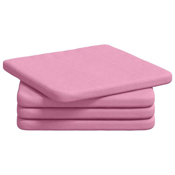 Sitzkissen Rosa 4er-Set 40x40 cm