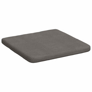 Sitzkissen 4er Set Hellgrau Cord 40x40 cm