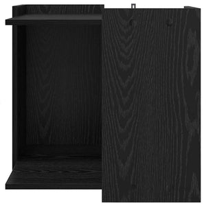 Katzenstreubox Schwarz Eiche 53x53x51cm