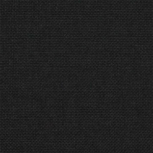 Bettgestell 90x200 cm mit gepolstertem Kopfteil Schwarz