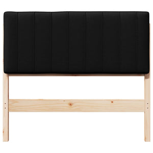 Gepolstertes Kopfteil Braun & Schwarz 100cm