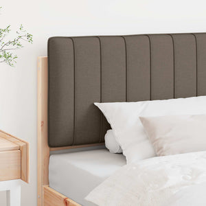 Gepolstertes Kopfteil Braun/Taupe 100cm