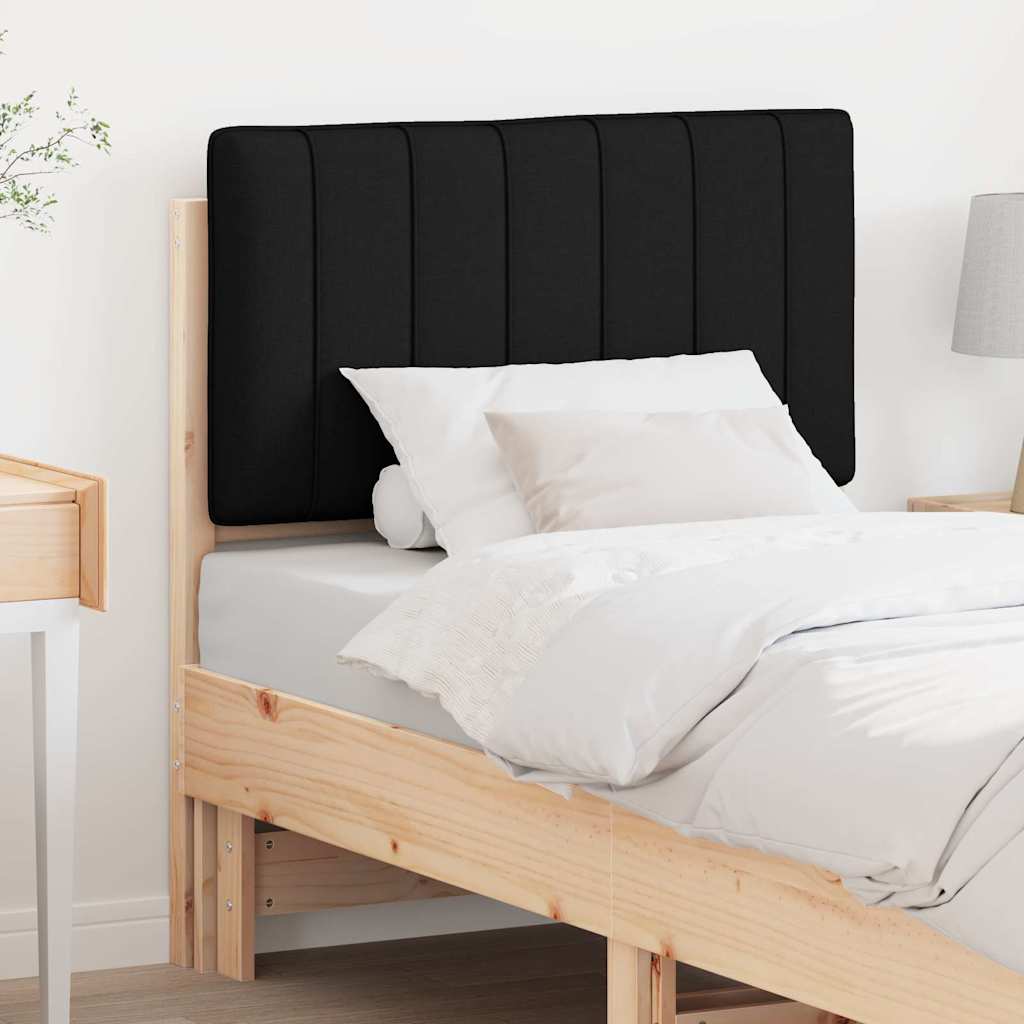 Gepolstertes Kopfteil Braun/Schwarz 75cm