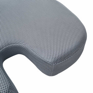 Graues Sitzkissen Viscoschaum 47x37 cm