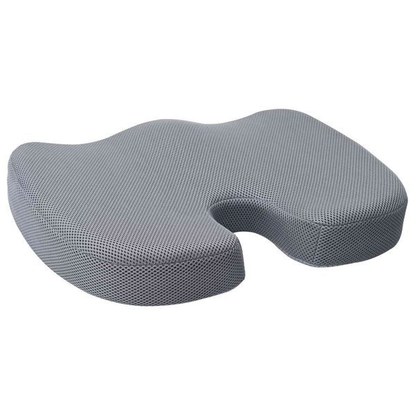 Graues Sitzkissen Viscoschaum 47x37 cm