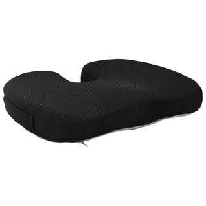 Schwarzes Sitzkissen Viscoschaum 47x36,5 cm