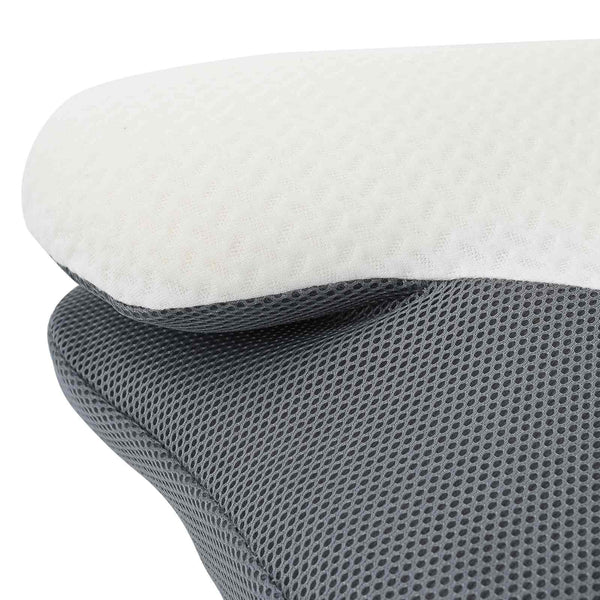 Nackenkissen Weiß Viscoschaum 57x36 cm