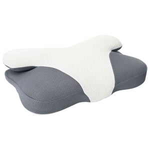 Nackenkissen Weiß Viscoschaum 57x36 cm