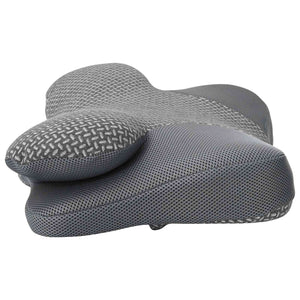 Nackenkissen Grau Viscoschaum 58x36 cm