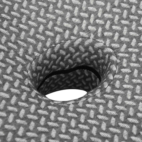 Graues Nackenkissen Viscoschaum 58x38x12cm