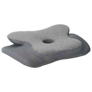 Graues Nackenkissen Viscoschaum 58x38x12cm