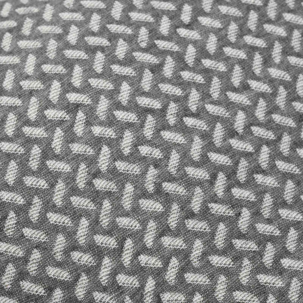 Graues Nackenkissen Viscoschaum 58x38x12cm