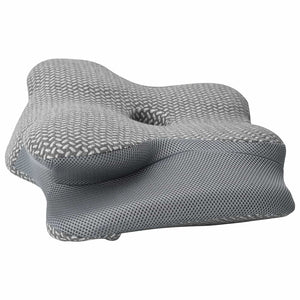 Graues Nackenkissen Viscoschaum 58x38x12cm