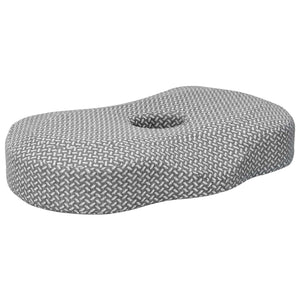 Nackenstützkissen Grau Viscoschaum 53x34,5 cm