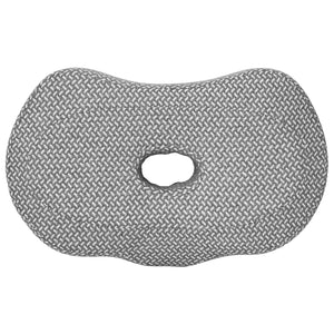 Nackenstützkissen Grau Viscoschaum 53x34,5 cm