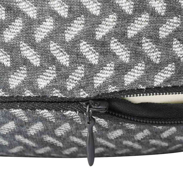 Reise Nackenkissen Grau Polyester 30x28x14cm