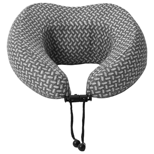 Reise Nackenkissen Grau Polyester 30x28x14cm