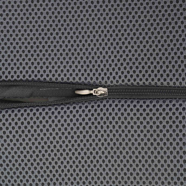 Rückenkissen Grau Viscoschaum 36x30x12cm