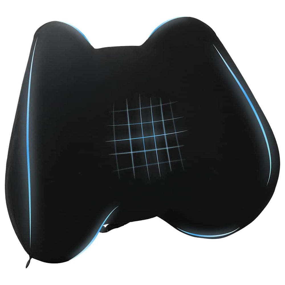 Rückenkissen Viscoschaum Schwarz 40x32x13cm