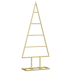 Goldener Metall Weihnachtsbaum 60cm