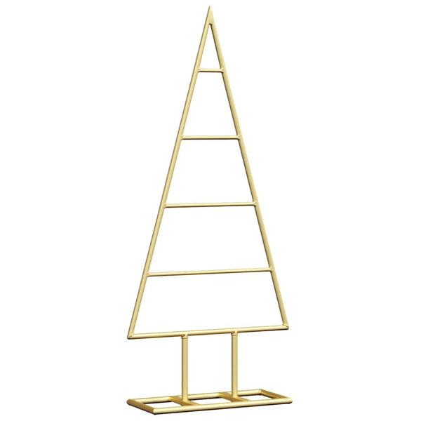 Goldener Metall Weihnachtsbaum 60cm