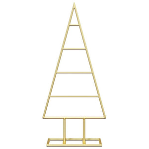 Goldener Metall Weihnachtsbaum 60cm