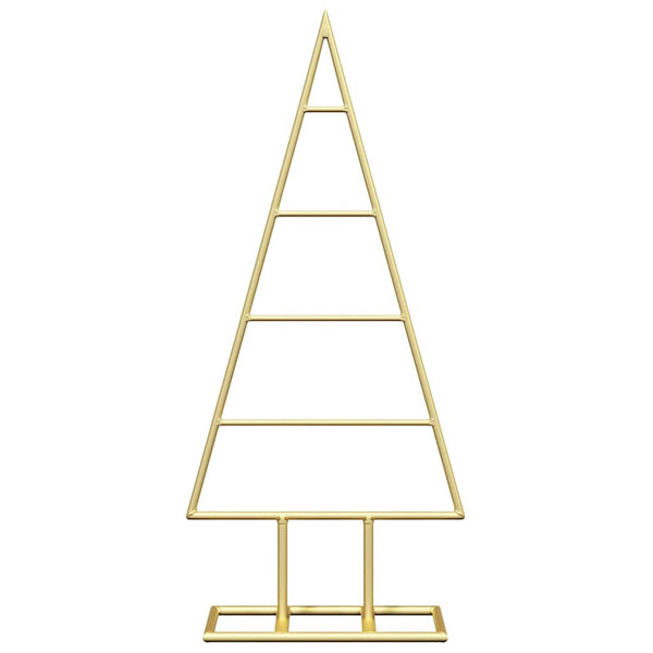 Goldener Metall Weihnachtsbaum 60cm