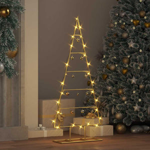 Goldener Metall Weihnachtsbaum 90cm