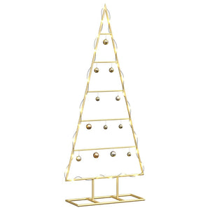 Goldener Metall Weihnachtsbaum 90cm