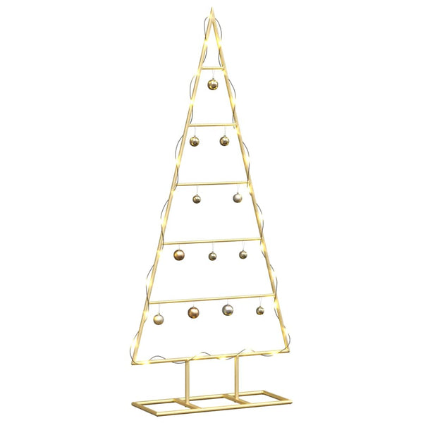 Goldener Metall Weihnachtsbaum 90cm