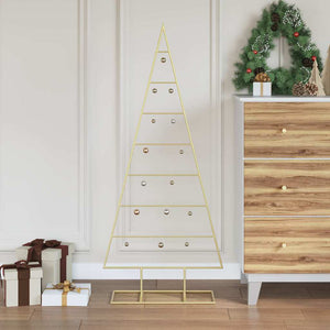 Goldener Metall Weihnachtsbaum 125cm