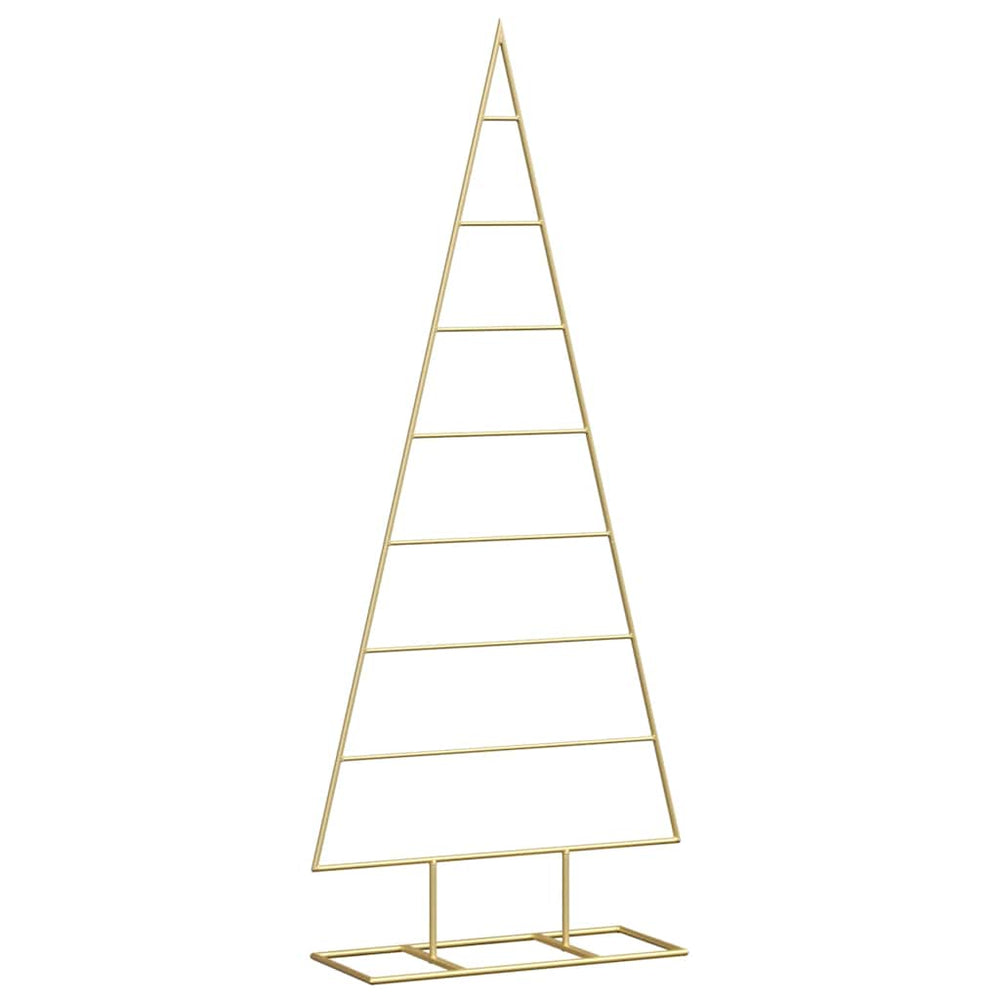 Goldener Metall Weihnachtsbaum 125cm