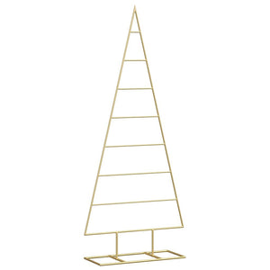 Goldener Metall Weihnachtsbaum 125cm