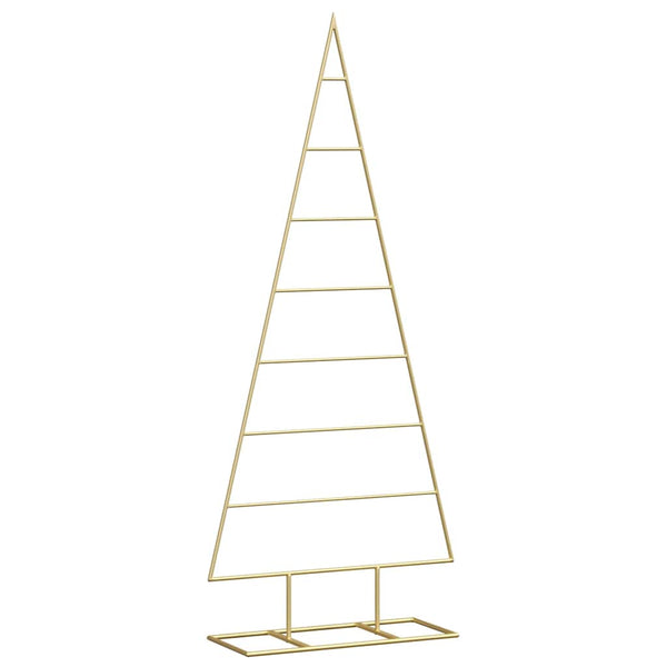 Goldener Metall Weihnachtsbaum 125cm