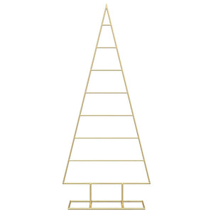 Goldener Metall Weihnachtsbaum 125cm