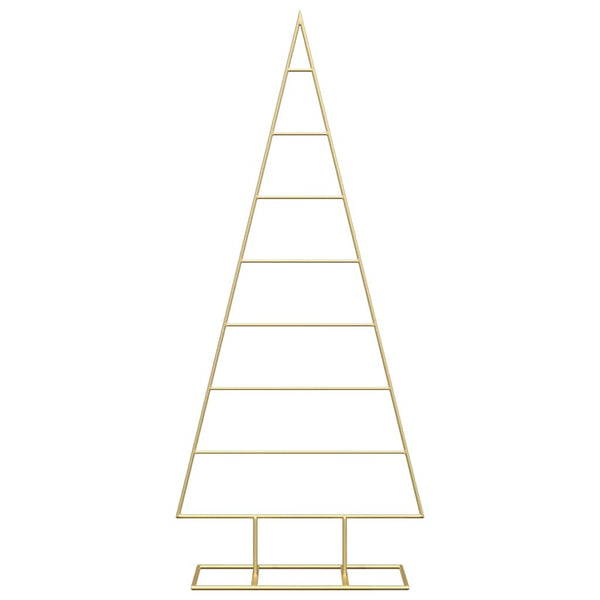 Goldener Metall Weihnachtsbaum 125cm
