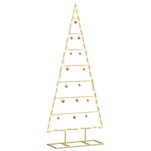 Goldener Metall Weihnachtsbaum 125cm