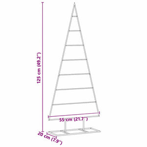 Goldener Metall Weihnachtsbaum 125cm