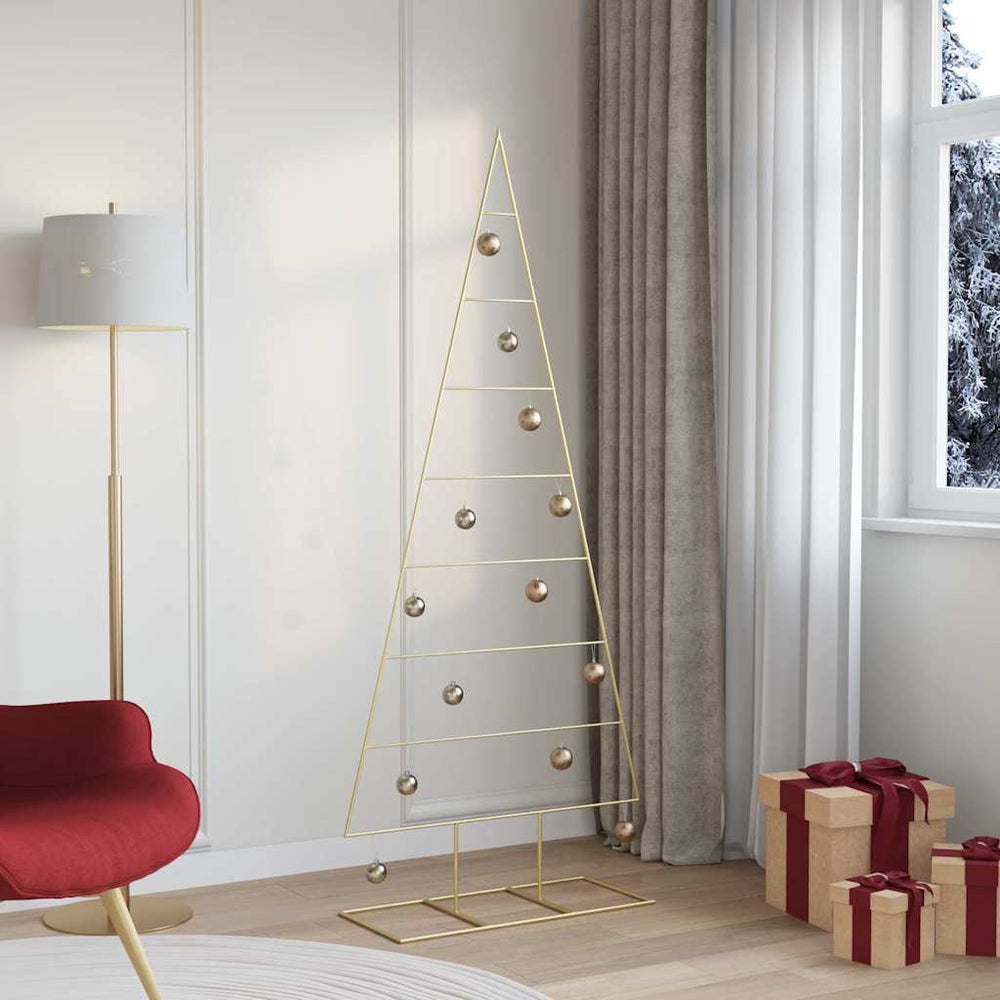 Goldener Metall Weihnachtsbaum 181cm