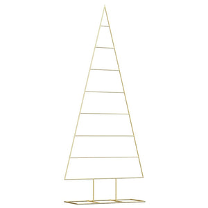 Goldener Metall Weihnachtsbaum 181cm