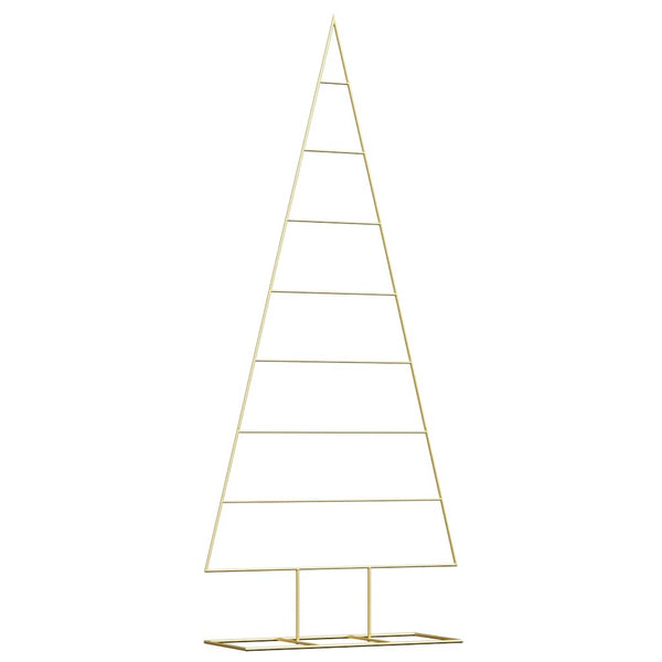 Goldener Metall Weihnachtsbaum 181cm