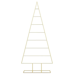 Goldener Metall Weihnachtsbaum 181cm