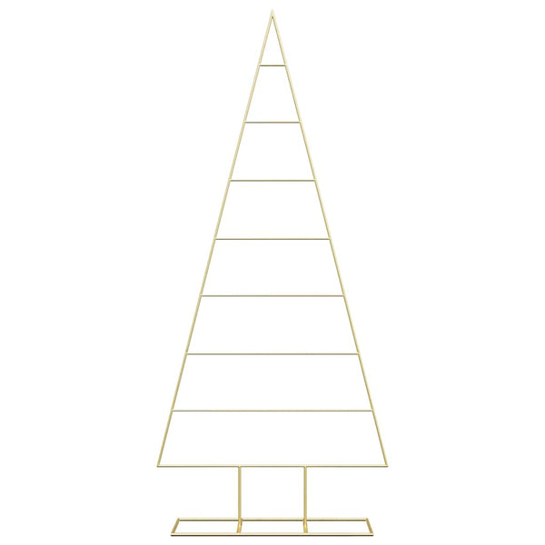 Goldener Metall Weihnachtsbaum 181cm